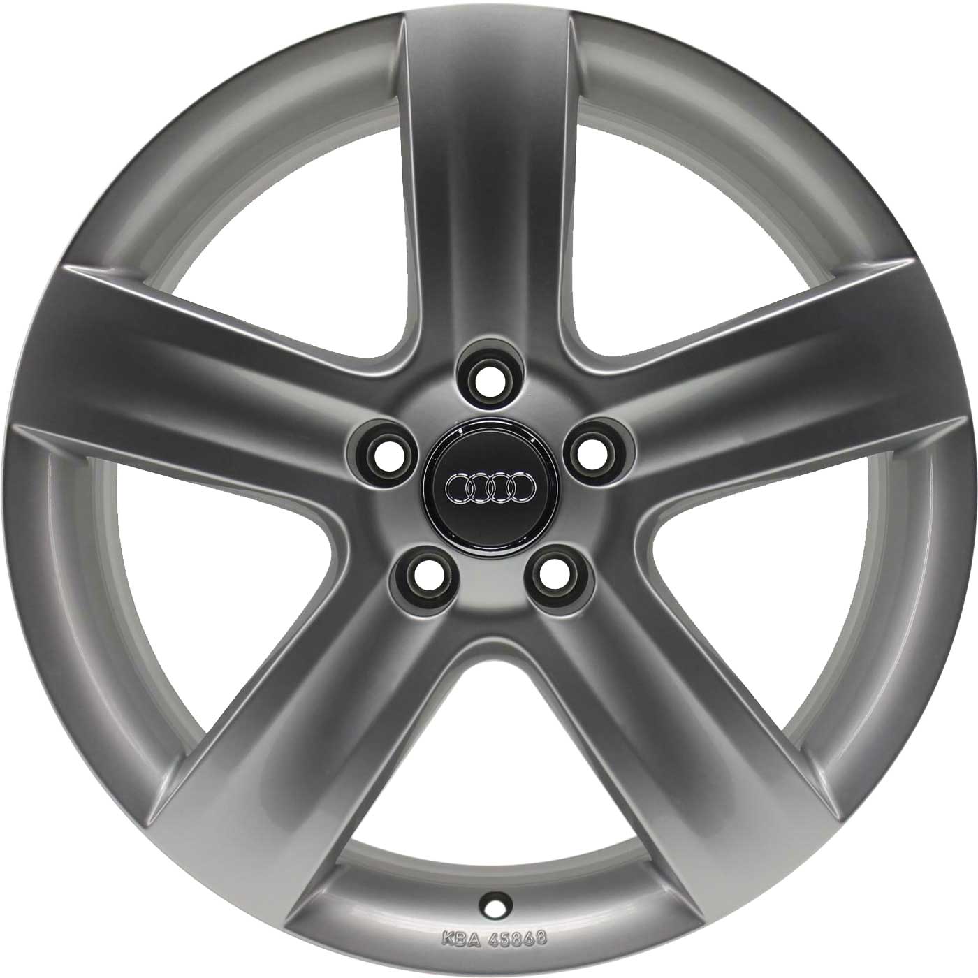 Audi 5 Spoke [A3 8P] Brilliant Silver Alloy Wheel Product Image #1