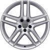 Audi 5 Spoke [A3 8P] Brilliant Silver Wheel Img 1