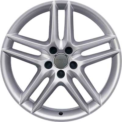 Audi 5 Spoke [A3 8P] Brilliant Silver Alloy Wheel Product Image #1
