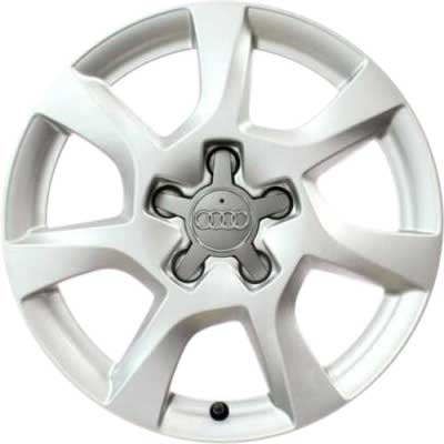 Audi 7 Hole [A3 8P] Diamond Silver Alloy Wheel Product Image #1