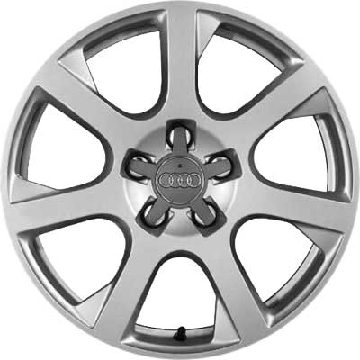 Audi 7 Spoke [Q5 8R] Diamond Silver Alloy Wheel Product Image #1