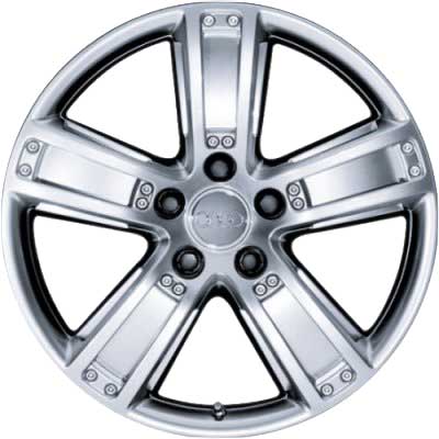 Audi 5 Spoke [Q5 8R] Diamond Silver Alloy Wheel Product Image #1