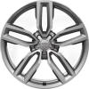 Audi 5 Double Spoke [Q5 8R] Titanium Grey with Diamond Cut Wheel Img 1