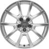 Audi 10 V Spoke [Q5 8R] Diamond Silver Wheel Img 1
