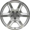 Audi 6 Spoke Parabola [Q5 8R] Diamond Silver Wheel Img 1