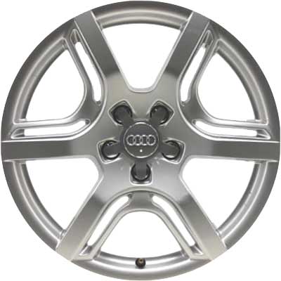 Audi 6 Spoke Parabola [Q5 8R] Diamond Silver Alloy Wheel Product Image #1