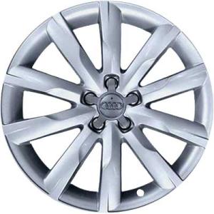19" Audi 10 Star Spoke [Q5 8R] Diamond Silver alloy wheel