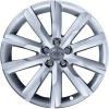 Audi 10 Star Spoke [Q5 8R] Diamond Silver Wheel Img 1