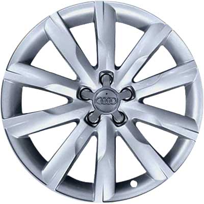 Audi 10 Star Spoke [Q5 8R] Diamond Silver Alloy Wheel Product Image #1
