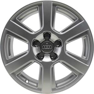 Audi 6 Spoke [Q5 8R] Diamond Silver Alloy Wheel for Audi A6 & S6 C7 (4G) - Sizes 17in