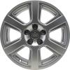 Audi 6 Spoke [Q5 8R] Diamond Silver Wheel Img 1
