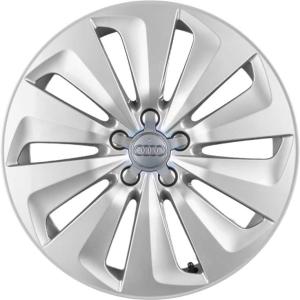 19" Audi 10 Arm Turbine [Q5 8R] Diamond Silver alloy wheel