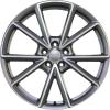 Audi 5 V Spoke [Q5 8R] Titanium Grey with Diamond Cut Wheel Img 1