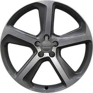 Grey Audi 5 Spoke alloy wheel