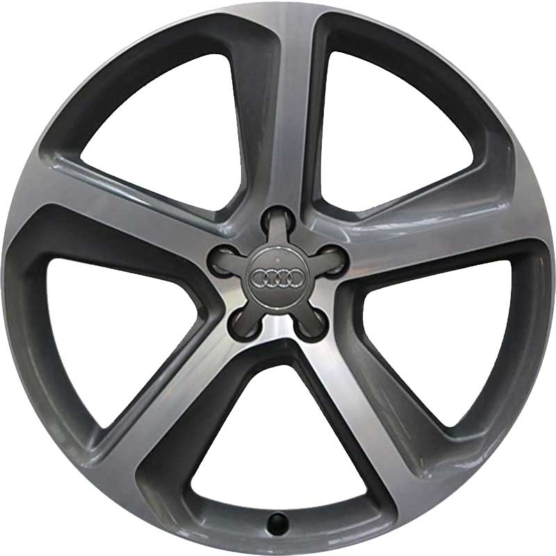 Audi 5 Spoke [Q5 8R] Graphite Grey with Diamond Cut Alloy Wheel Product Image #1