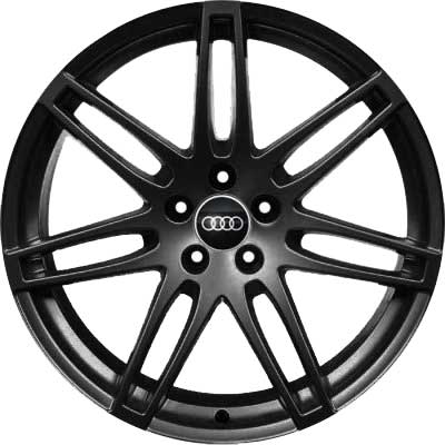 Audi 7 Double Spoke [Q5 8R] Anthracite Black Alloy Wheel Product Image #1