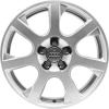 Audi 7 Spoke [Q5 8R] Diamond Silver Wheel Img 1