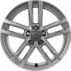 Audi 5 Double Spoke [TT 8S] Diamond Silver Wheel Img 1