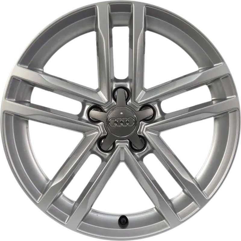 Audi 5 Double Spoke [TT 8S] Diamond Silver Alloy Wheel Product Image #1