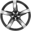 Audi 5 Arm Polygon [TT 8S] Titanium Grey with Diamond Cut Wheel Img 1