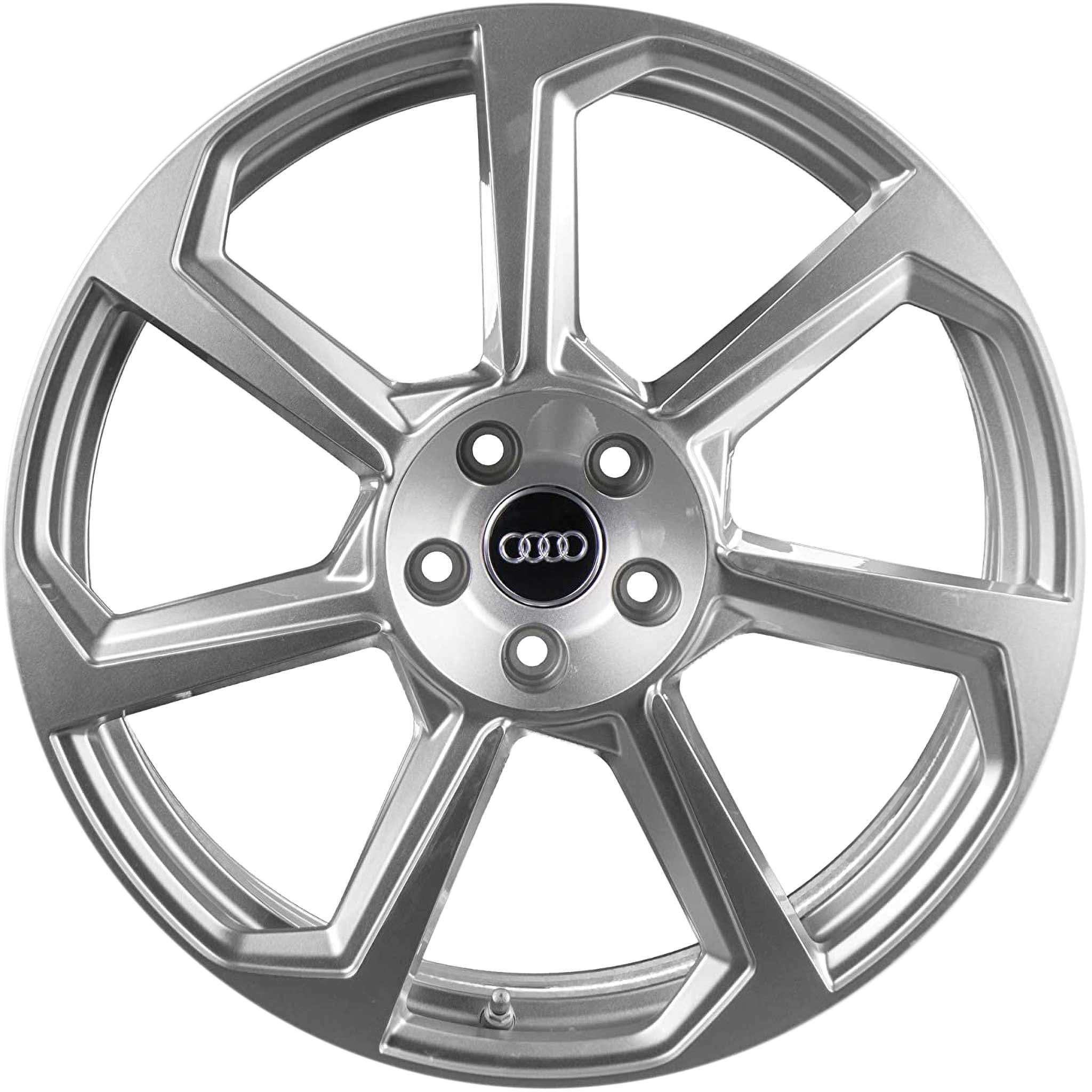 Audi 7 Spoke Rotor [TT 8S] Galvano Silver Alloy Wheel Product Image #1