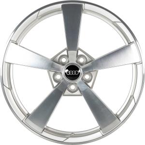 Audi 5 Spoke [TT 8S] Galvano Silver with Diamond Cut Alloy Wheel for Audi TT 8J - Sizes 19in