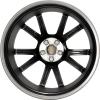 Audi Sport 5 V Spoke [TT 8S] Titanium Grey with Diamond Cut Wheel Img 3