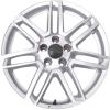 Audi Sport 7 Double [TT 8S] Galvano Silver Wheel Img 1