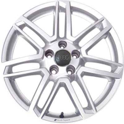 Audi Sport 7 Double [TT 8S] Galvano Silver Alloy Wheel Product Image #1