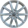Audi 10 Spoke [TT 8S] Diamond Silver Wheel Img 1