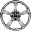 Audi 5 Spoke [TT 8S] Galvano Silver with Diamond Cut Wheel Img 1