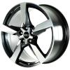 Audi Sport 5 Arm Polygon [TT 8S] Anthracite Black with Diamond Cut Wheel Img 2
