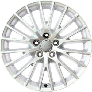 18" Audi 20 V Spoke [TT 8S] Diamond Silver alloy wheel
