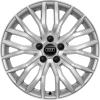 Audi 10 V Spoke S [TT 8S] Diamond Silver with Diamond Cut Wheel Img 1
