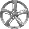 Audi 5 Spoke Blade [TT 8S] Galvano Silver Wheel Img 1