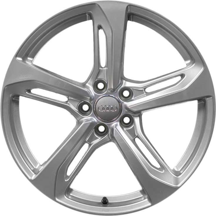 Audi 5 Spoke Blade [TT 8S] Galvano Silver Alloy Wheel Product Image #1