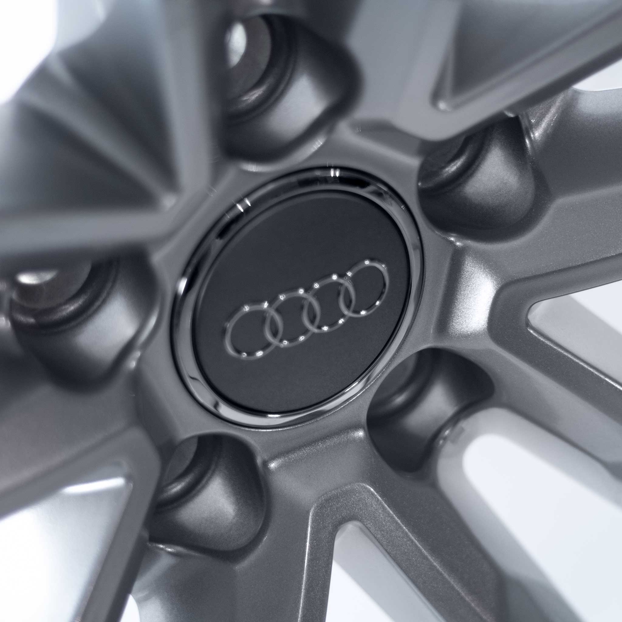 Audi RS 5 Double Spoke [TT 8S] Galvano Silver Alloy Wheel Product Image #4