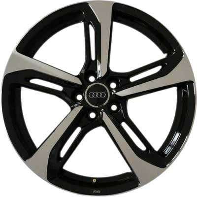 Audi 5 Spoke Blade [TT 8S] Gloss Black with Diamond Cut Alloy Wheel Product Image #1