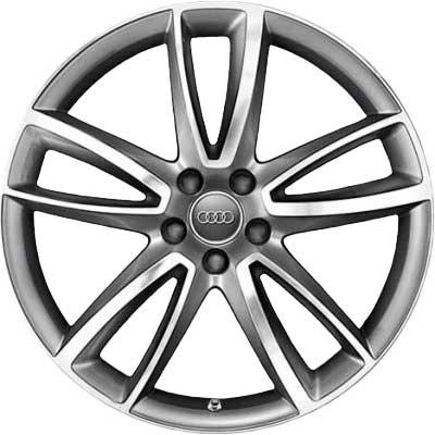 Audi 5 Arm Parabola [A5 8T] Anthracite Alloy Wheel Product Image #1