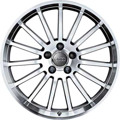 Audi 15 Spoke [A5 8T] Bright Turned Alloy Wheel Product Image #1