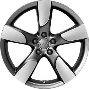 19" Audi 5 Arm Hollow [A5 8T] Anthracite alloy wheel