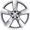 Audi 5 Arm Hollow [A5 8T] Diamond Silver Wheel Img 1