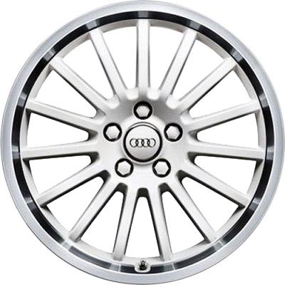 Audi 15 Spoke [A5 8T] Ibis White Alloy Wheel Product Image #1