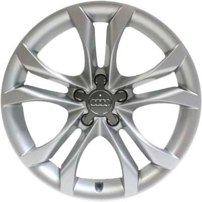 Audi 5 Parallel S Spoke [A5 8T] Diamond Silver Alloy Wheel Product Image #1