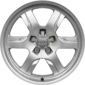Audi 6 Arm [A5 8T] Diamond Silver Alloy Wheel for Audi A5 & S5 B8 (8T) - Sizes 17in