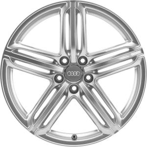 19" Audi 5 Segment Spoke [A5 8T] Silver alloy wheel
