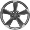 Audi 5 Rotor Spoke [A5 8T] Titanium Grey Wheel Img 1