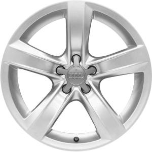 Audi 5 Dynamic Spoke [A5 8T] Diamond Silver Alloy Wheel for Audi A5 & S5 B8 (8T) - Sizes 18in