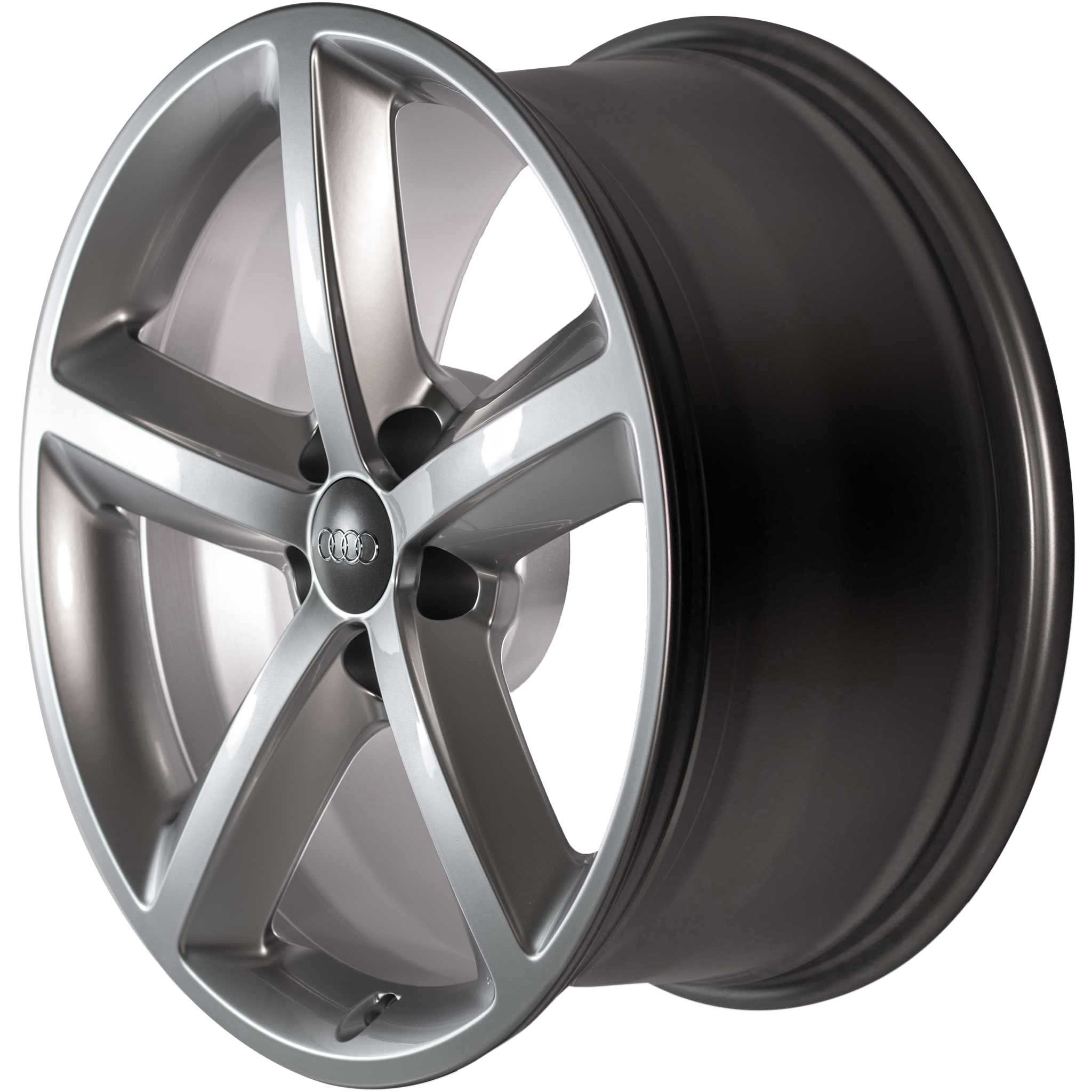Audi 5 Spoke [A5 8T] Silver Alloy Wheel Product Image #2