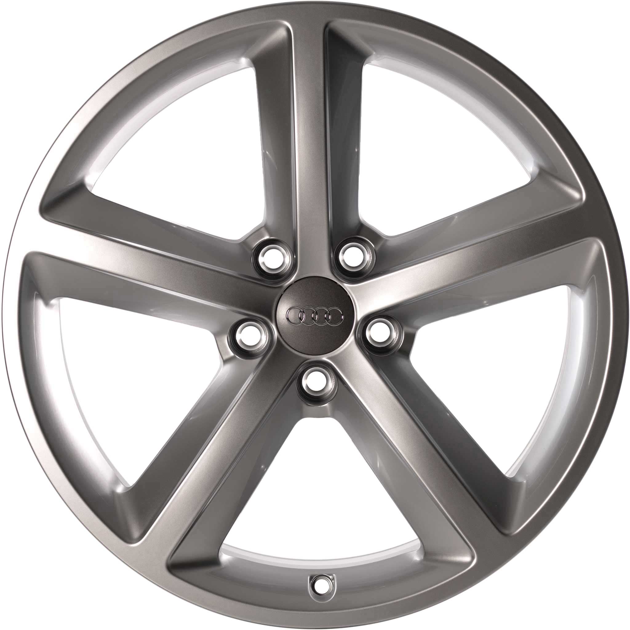 Audi 5 Spoke [A5 8T] Silver Alloy Wheel Product Image #1